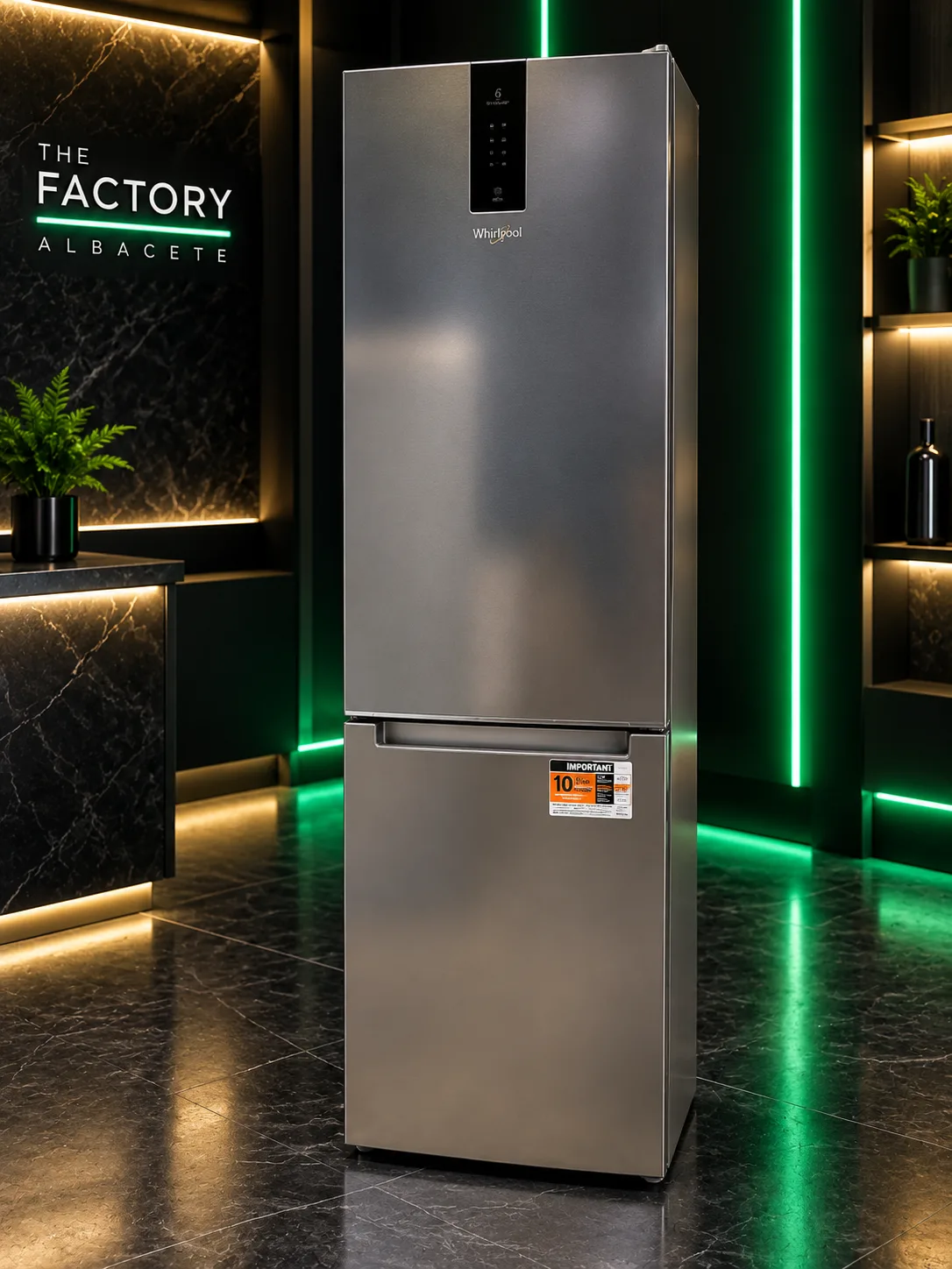 Frigorífico Combi Whirlpool W7X 93T MX